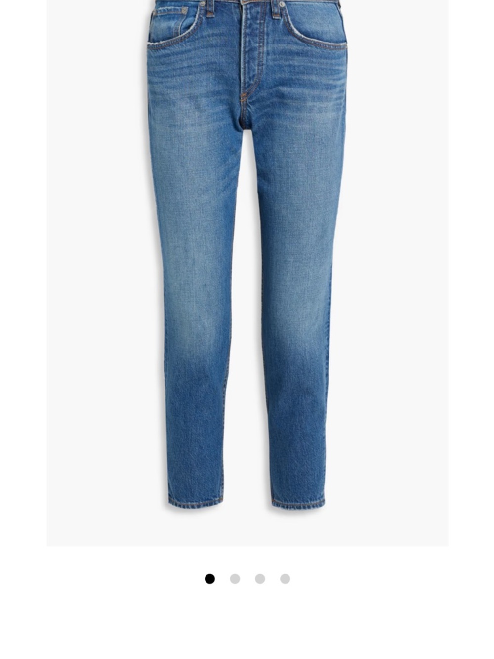 rag & bone Light Blue Straight-Leg Women's Jeans